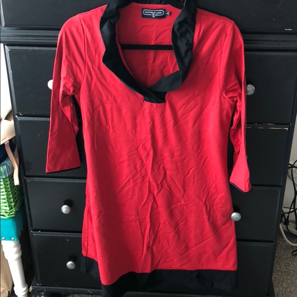 Duffield Lane 3/4 Sleeve Cotton Dress Size Large